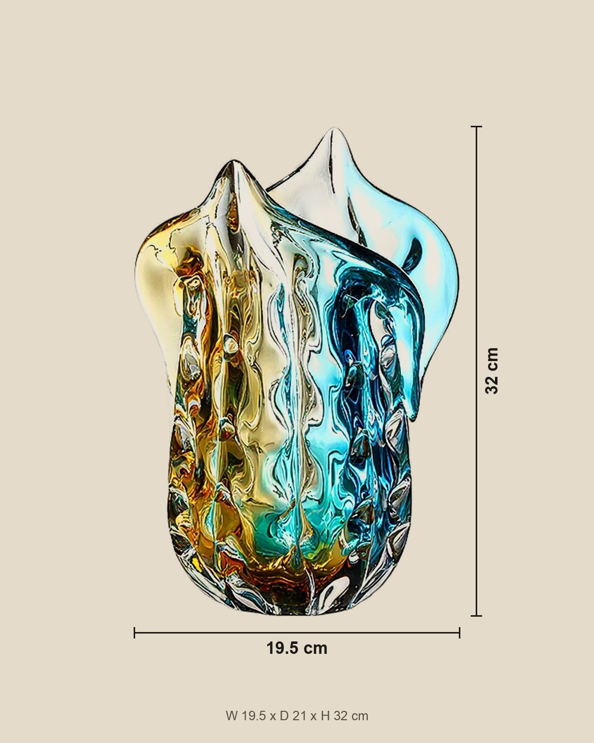 concave-petal-glass-vase FB-E26021B size_reference
