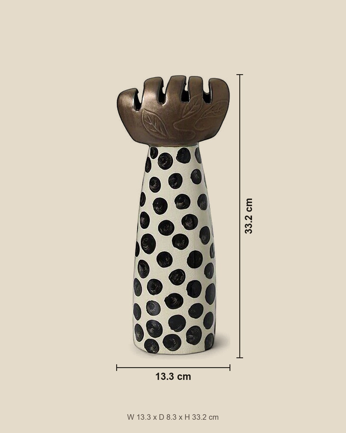 mushroom-hammer-ceramic-sculpture FD-D25097A size_reference