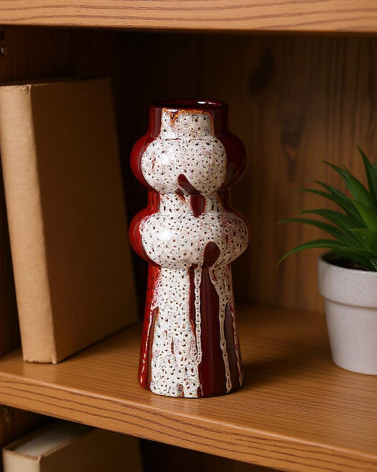 colorful-splashed-glaze-vase FF-D26026B shelf