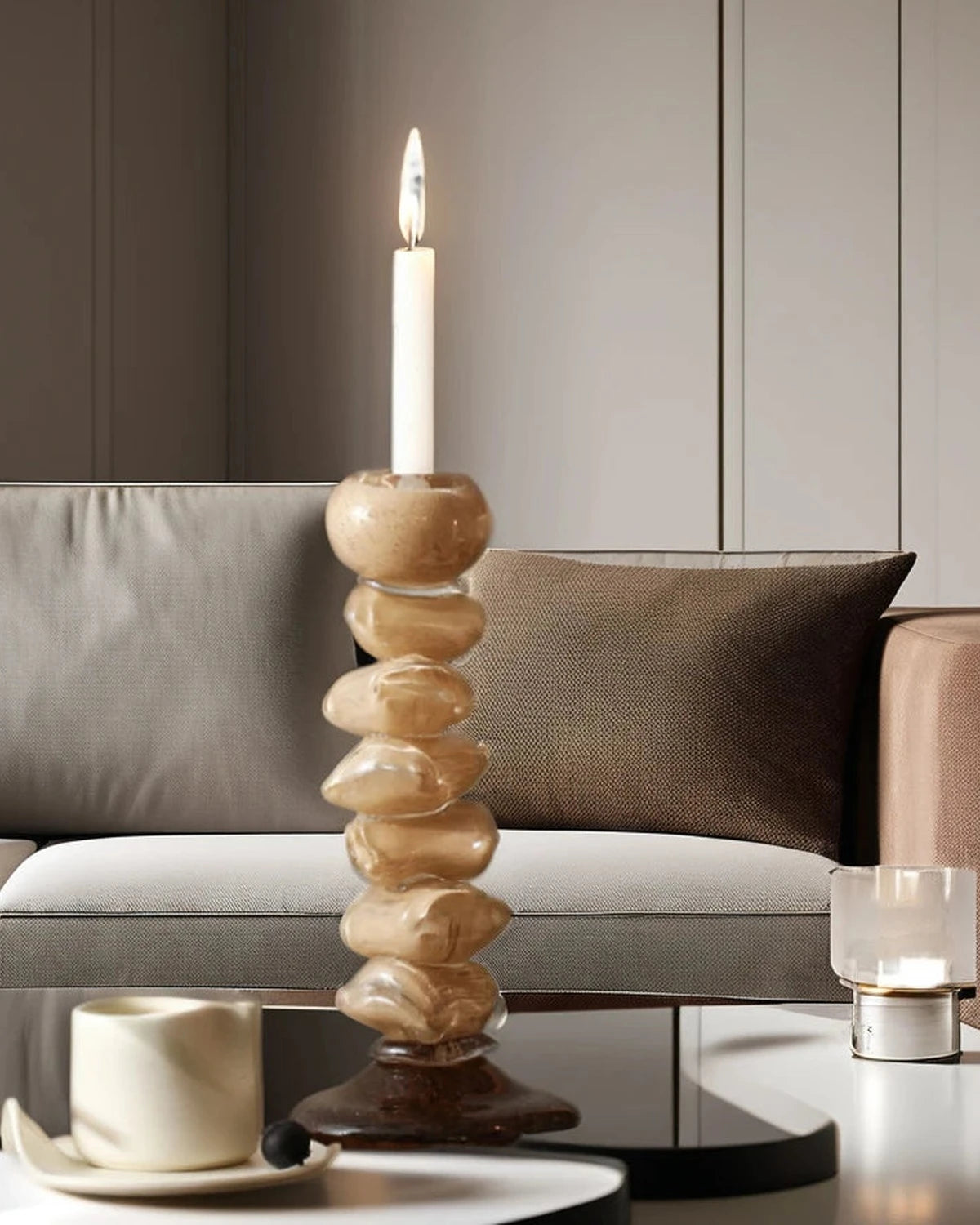 Candle holder front
