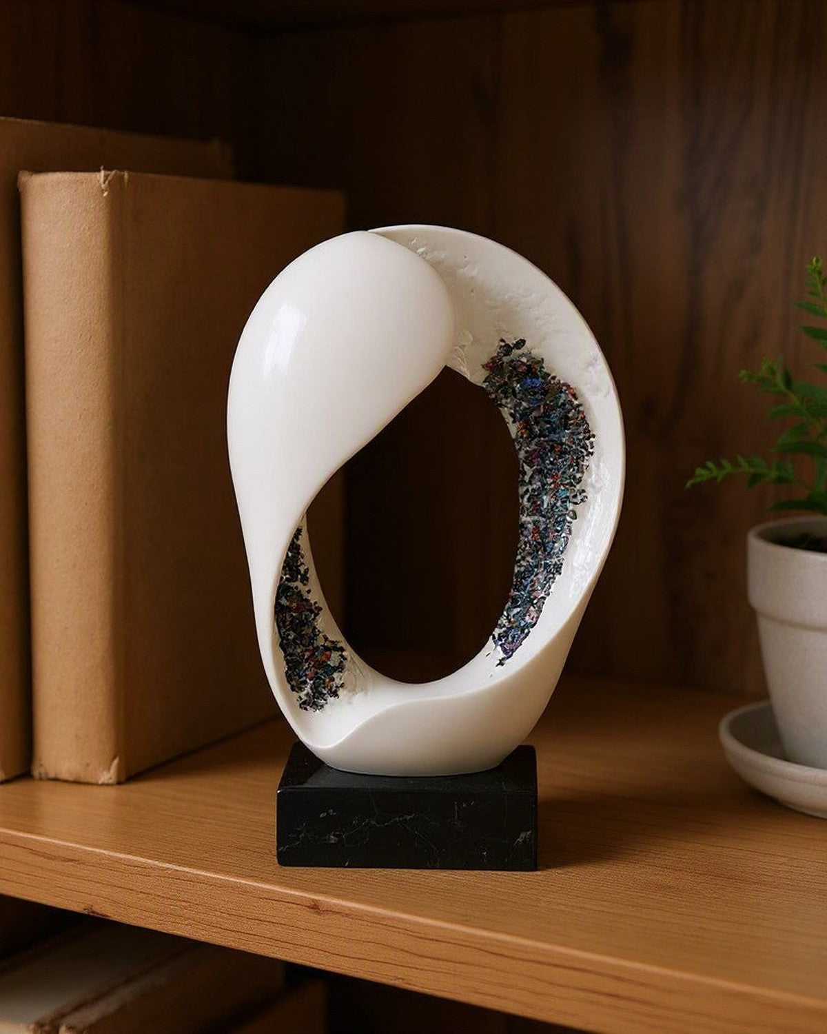 crystal-white-fantasy-ornament FC-SZ25050B shelf